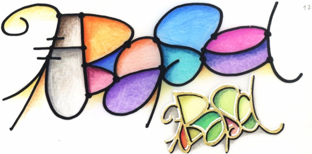 Buchmalerei trifft Urban Writing Buchmalerei trifft Urban Writing